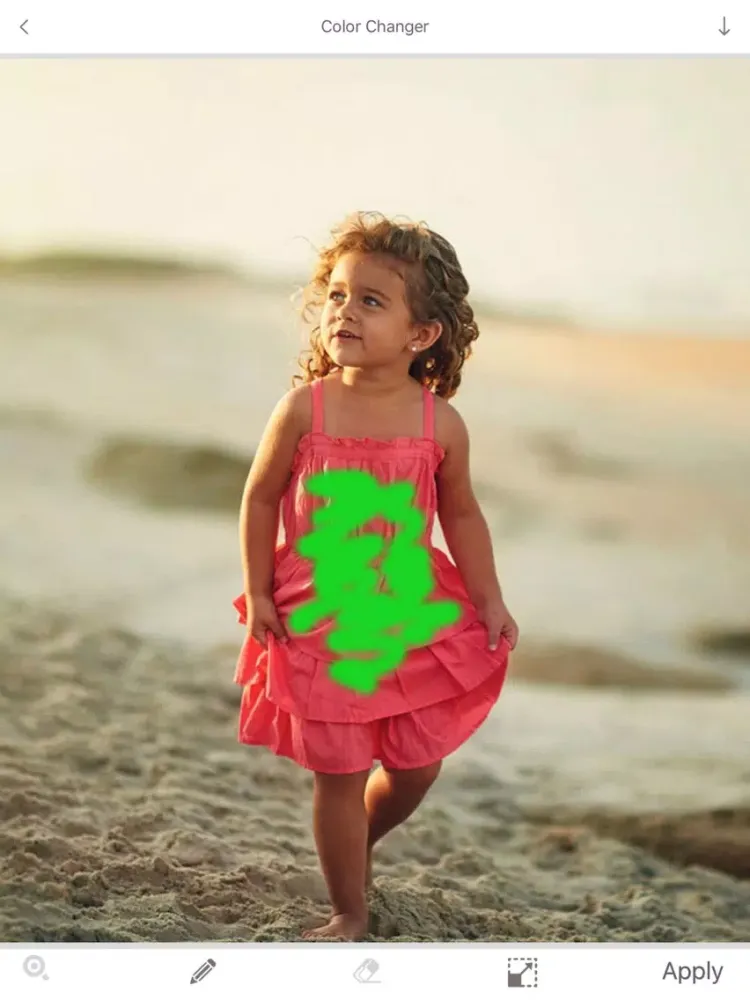Photos Color Changer App iPad  Screenshots