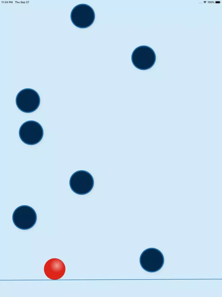 push into hole iPad  스크린샷