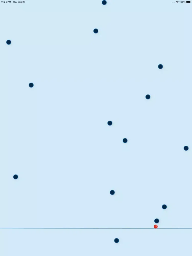 push into hole iPad  스크린샷