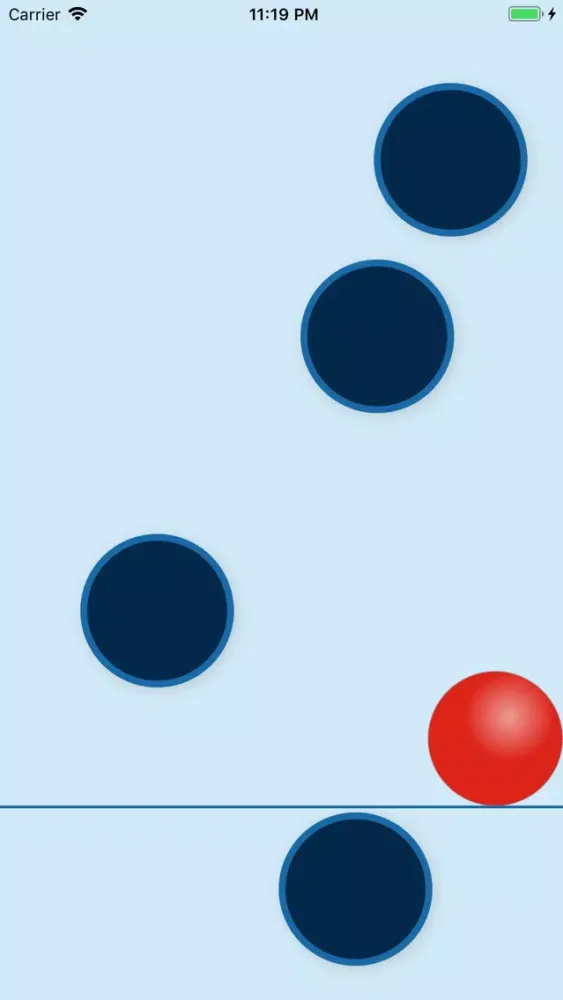 push into hole 스크린샷