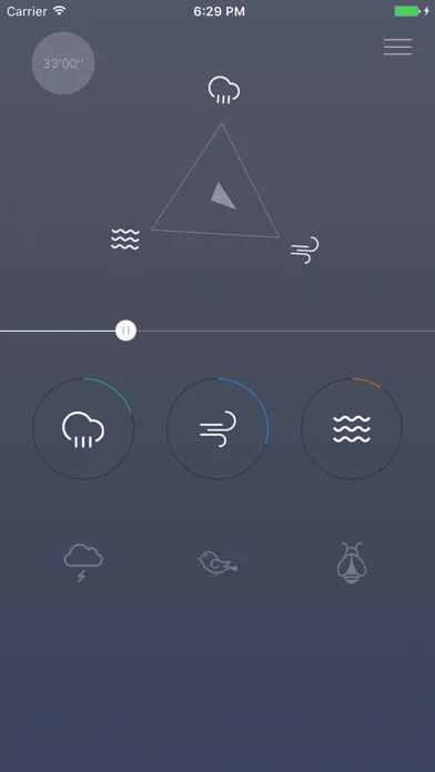 Capturas de tela do white noise-sounds for sleep and relaxation