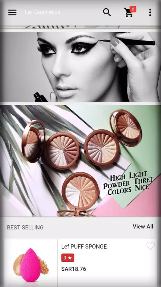 LEF Cosmetics Screenshots