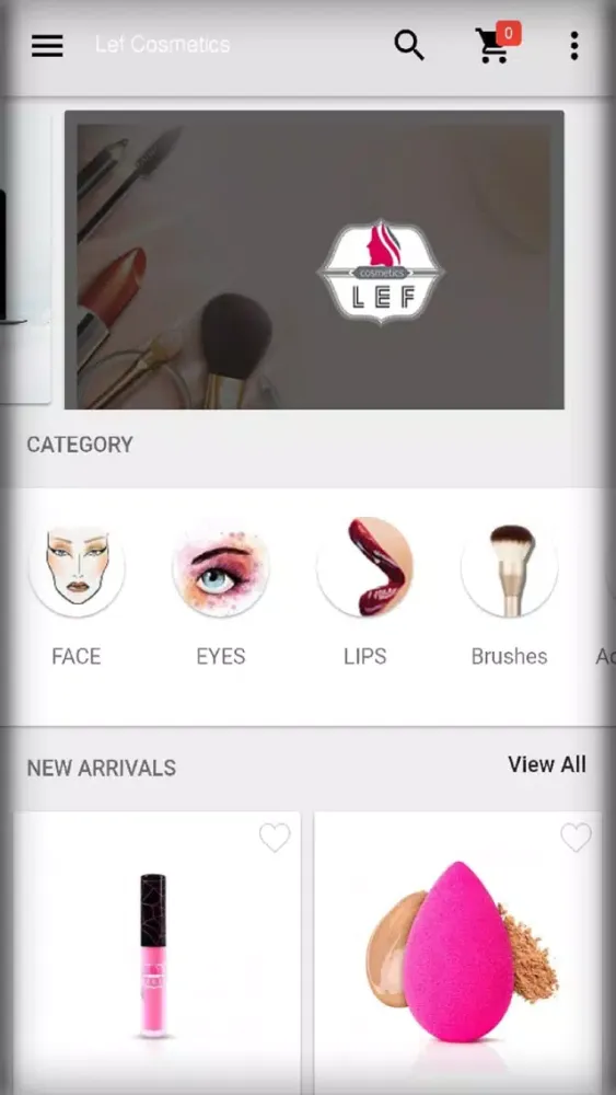 LEF Cosmetics Screenshots