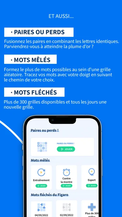 Zrzuty ekranu Figaro Jeux : mots croisés