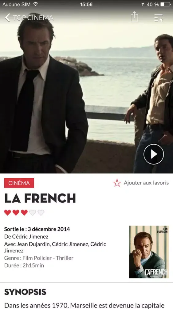 Captures d'écran de Figaroscope : où sortir à Paris ?