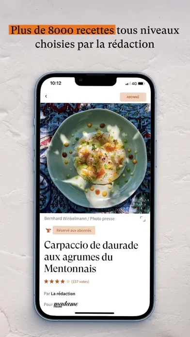 Le Figaro Cuisine Screenshots