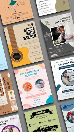 Flyer Maker, Poster Maker Screenshots