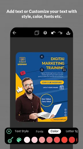 Flyer Maker, Poster Maker Screenshots