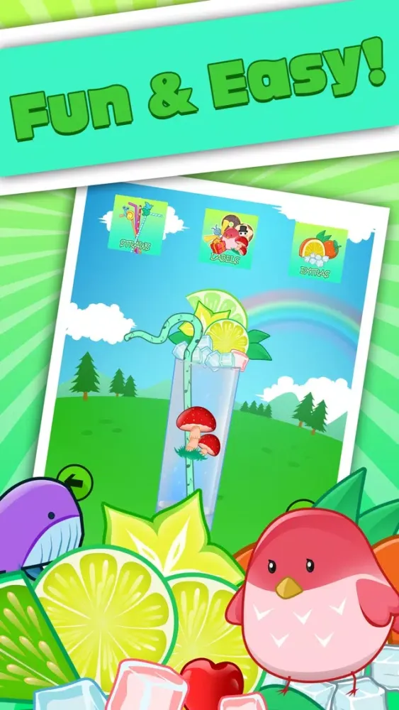 Capturas de pantalla de ``Cartoon`` Soda Maker - Free Make Your Own Drinks Game
