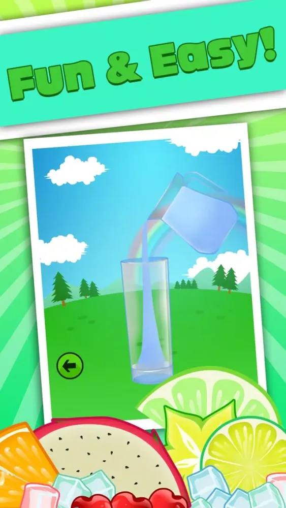Capturas de pantalla de ``Cartoon`` Soda Maker - Free Make Your Own Drinks Game