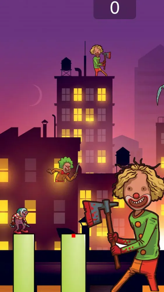 Zrzuty ekranu Killer Clown Games - Chase & Swipe Clowns Buster