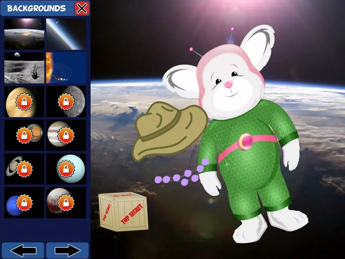 Cosmic Dress Up iPad  스크린샷