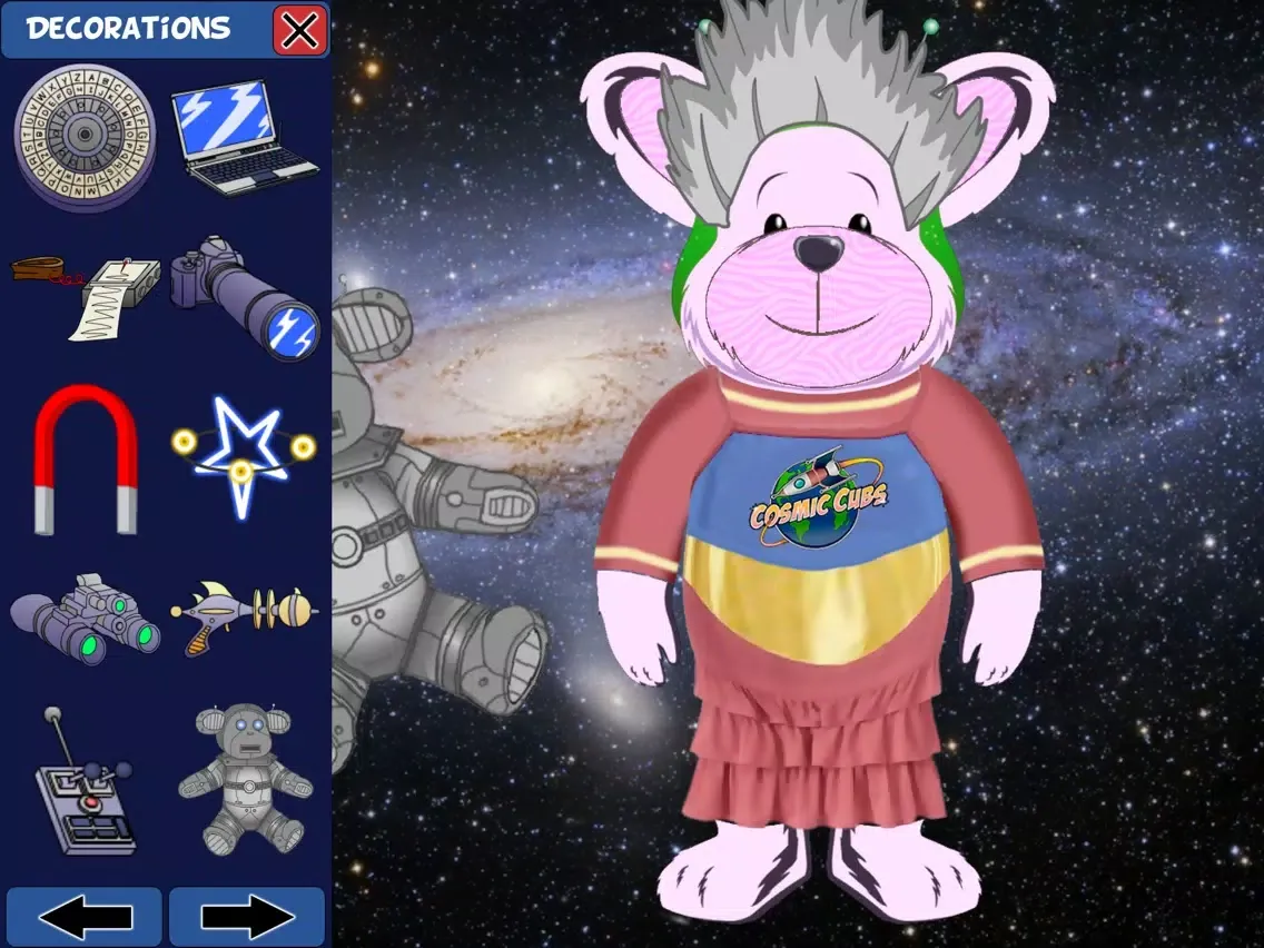 Cosmic Dress Up iPad  스크린샷