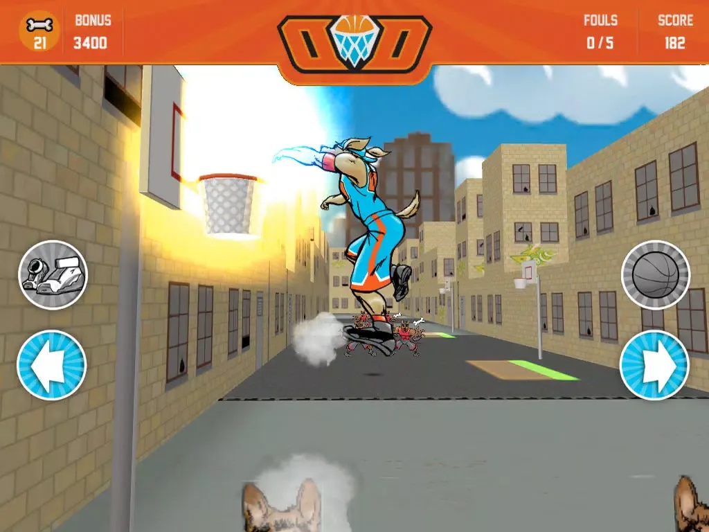Screenshot di DunkDog Dreams iPad 