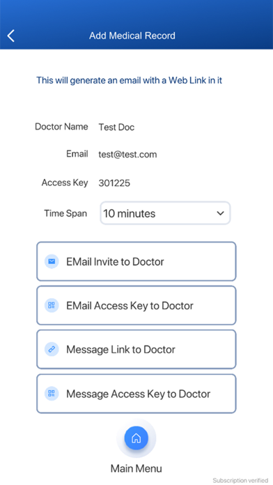 Secure My Med Records Ekran Görüntüleri