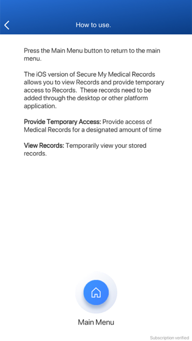 Secure My Med Records Ekran Görüntüleri