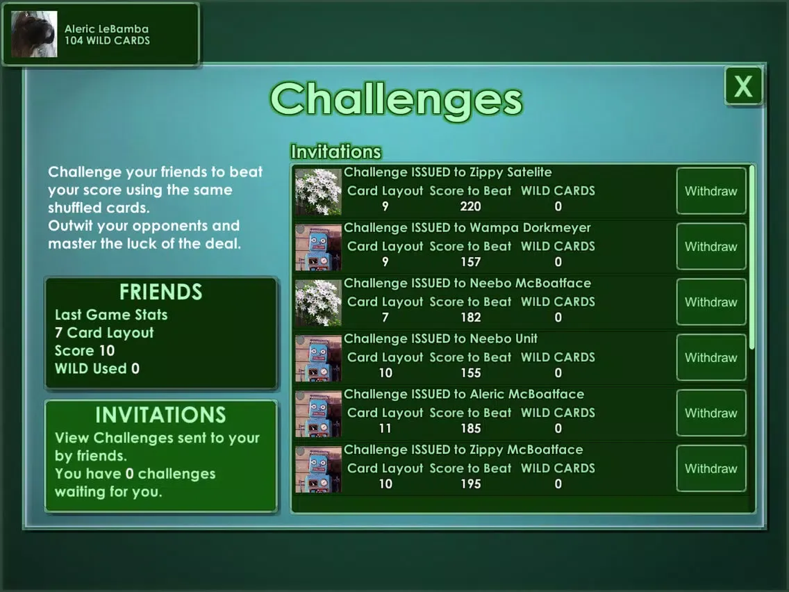 Captures d'écran de Challenge Poker Rally iPad 