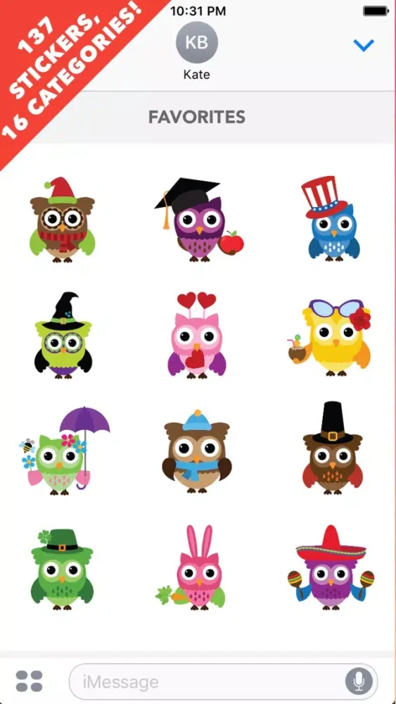 Tangkapan layar Owlidays - Holidays wishes and greetings