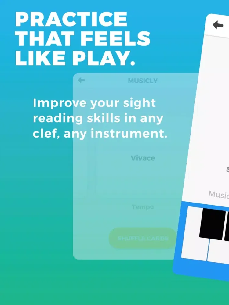 Tangkapan layar MusicEasy PRO - Learn to Read Music iPad 