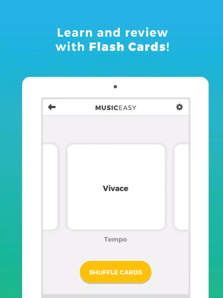 Tangkapan layar MusicEasy PRO - Learn to Read Music iPad 
