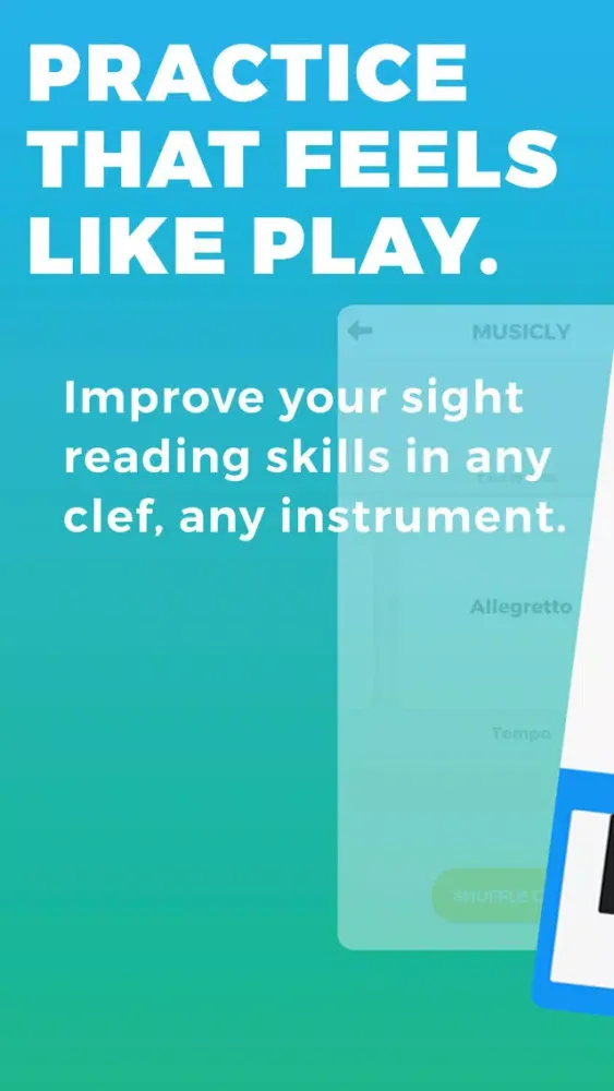 Tangkapan layar MusicEasy PRO - Learn to Read Music
