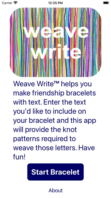 Weave Write سکرین شاٹس