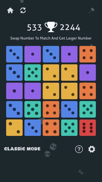 Merge Dice: Match 3 Puzzle スクリーンショット