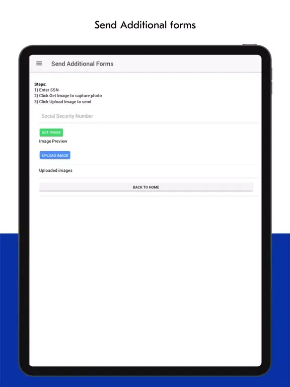 Tangkapan layar LEGACY UNITED SERVICES iPad 