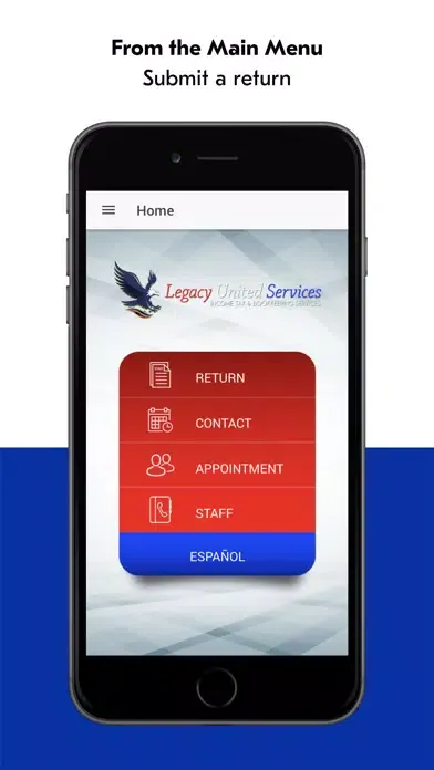 Tangkapan layar LEGACY UNITED SERVICES