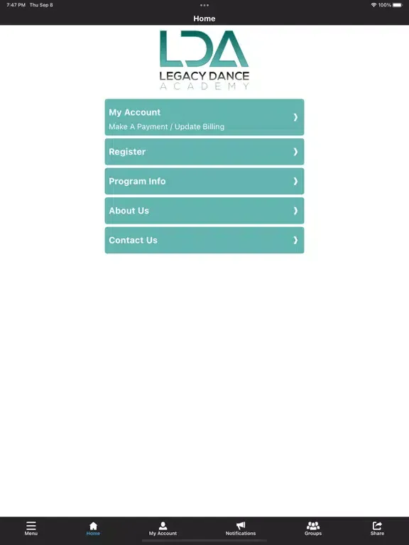 Скриншоты Legacy Dance Academy iPad 