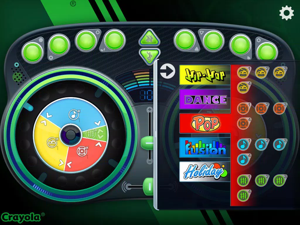 Crayola DJ iPad  스크린샷