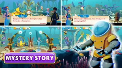 Pearls of Atlantis Match & Pop स्क्रीनशॉट
