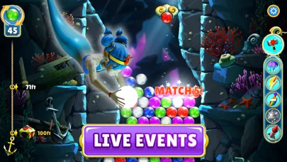 Pearls of Atlantis Match & Pop स्क्रीनशॉट