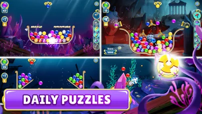 Pearls of Atlantis Match & Pop स्क्रीनशॉट