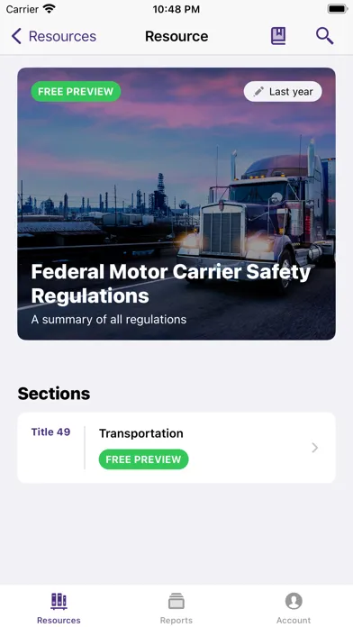 Trucking Standards Online Screenshots