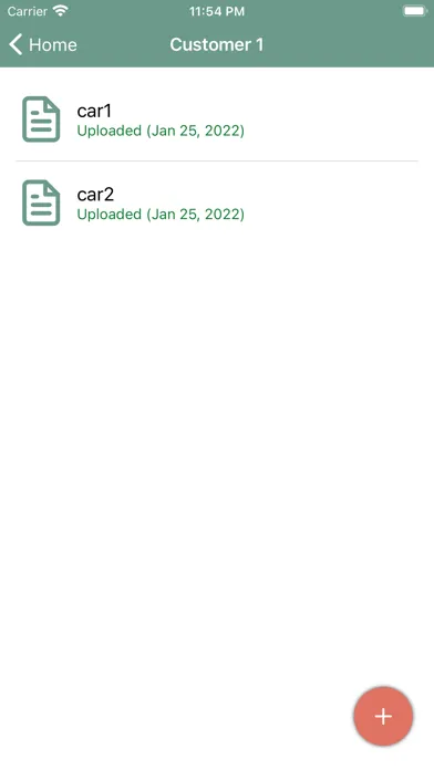 Ảnh chụp màn hình của NAS PDF Form