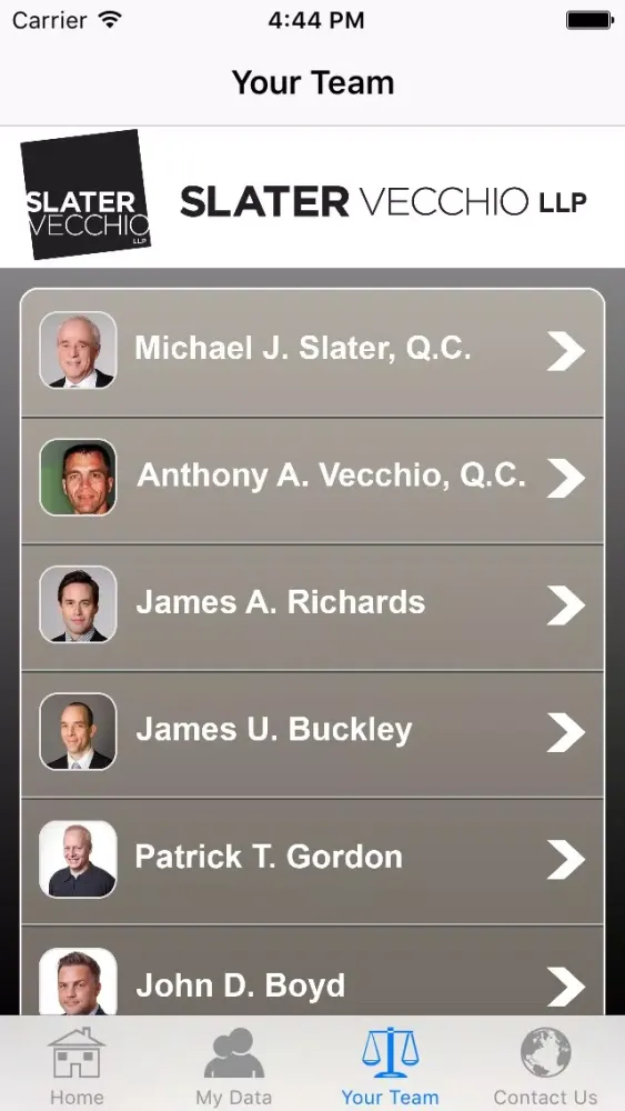 Slater Vecchio Personal Injury Help App应用截图