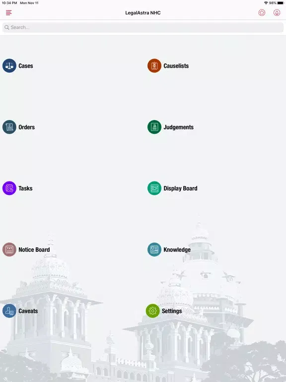 LegalAstra HC - high court app iPad  Screenshots