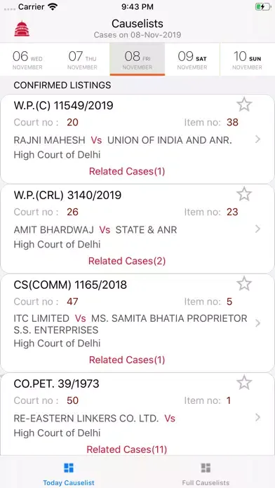 LegalAstra HC - high court app Screenshots