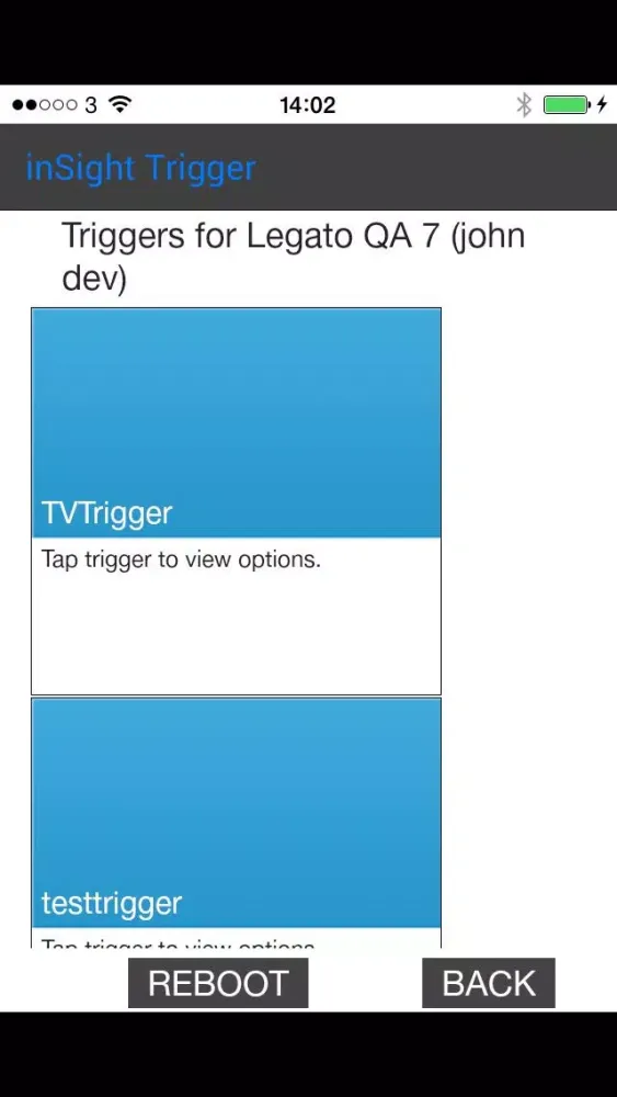 Legato Trigger Screenshots