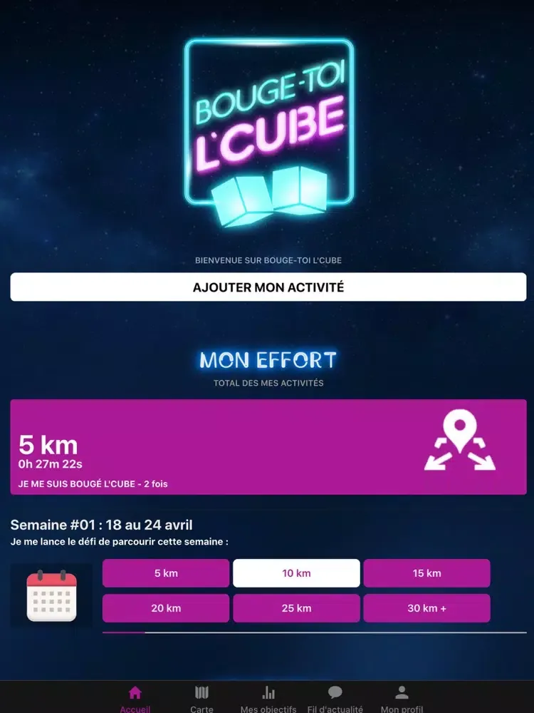 Bouge-toi l'Cube iPad  Ekran Görüntüleri