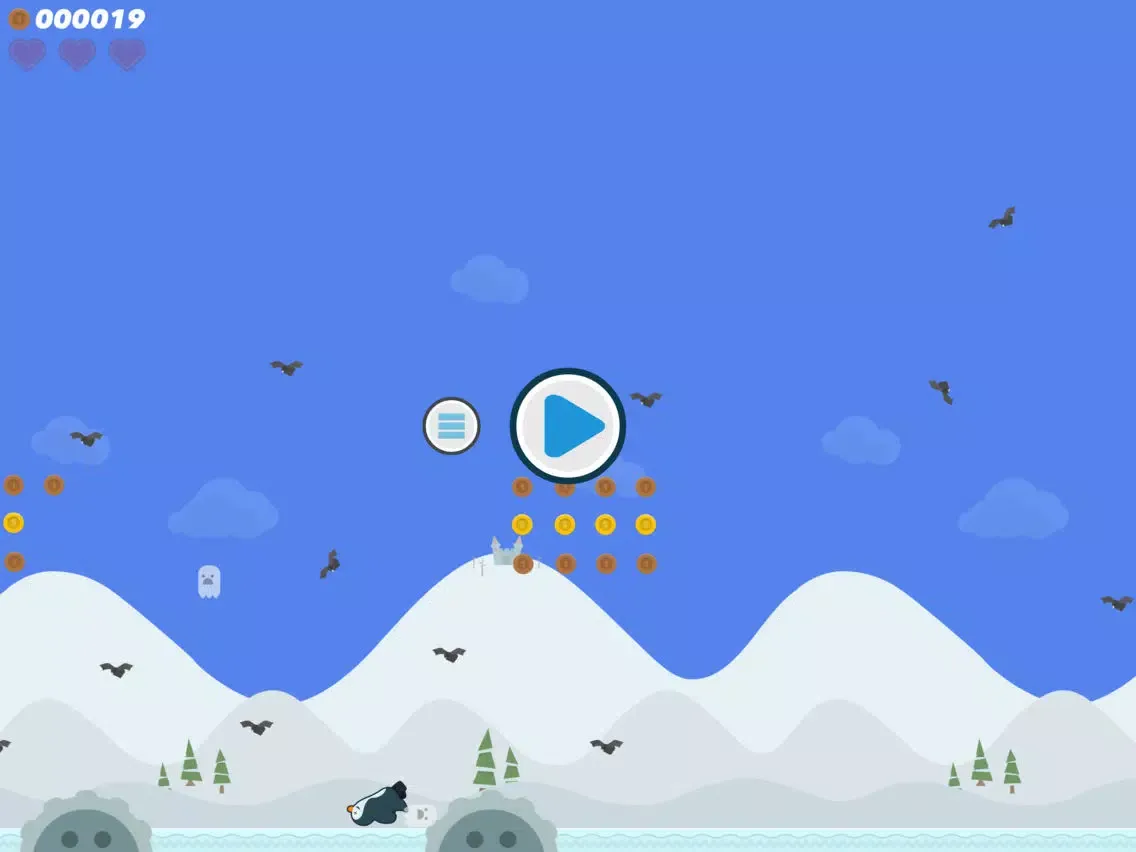 Ảnh chụp màn hình của Flying Penguin Adventure iPad 