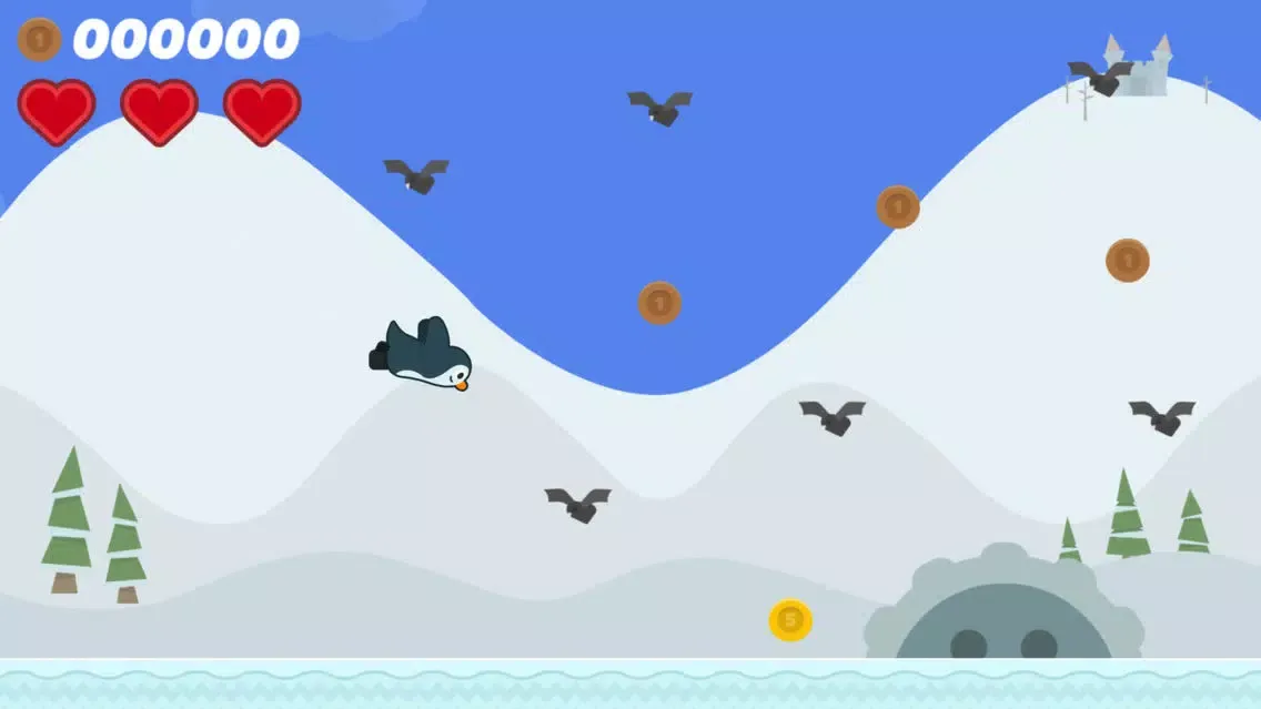 Ảnh chụp màn hình của Flying Penguin Adventure