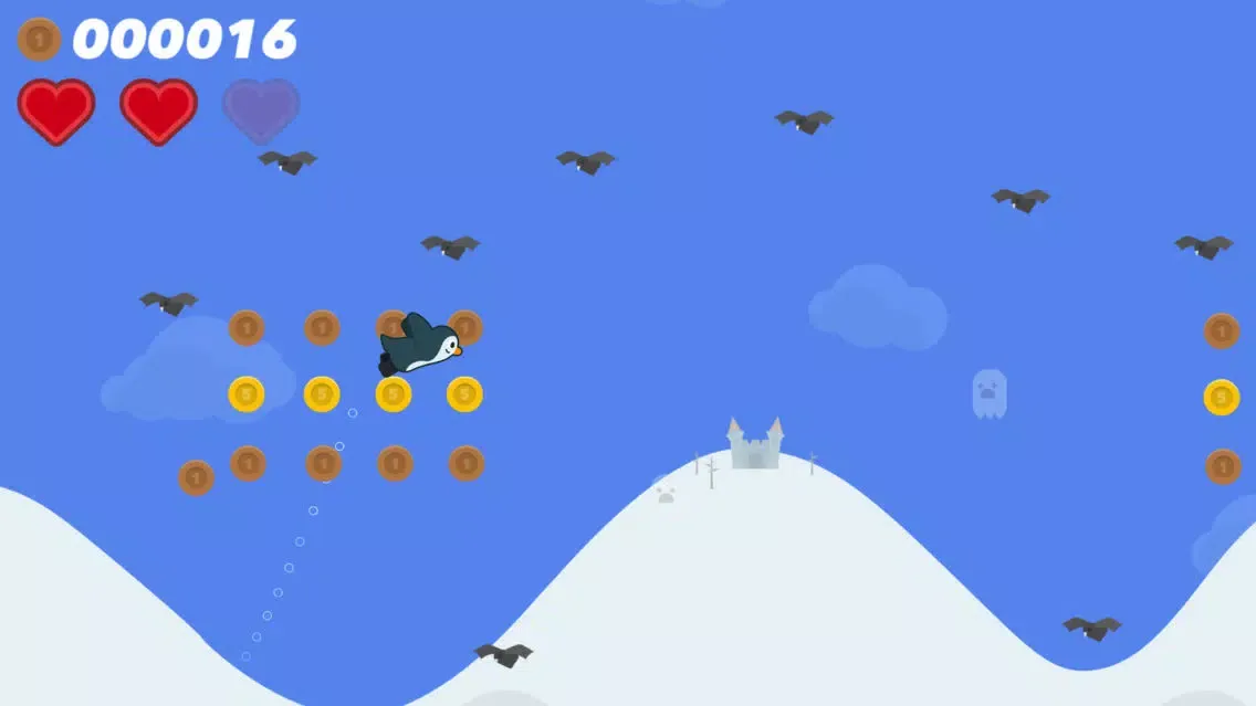 Ảnh chụp màn hình của Flying Penguin Adventure