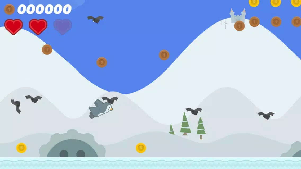 Ảnh chụp màn hình của Flying Penguin Adventure