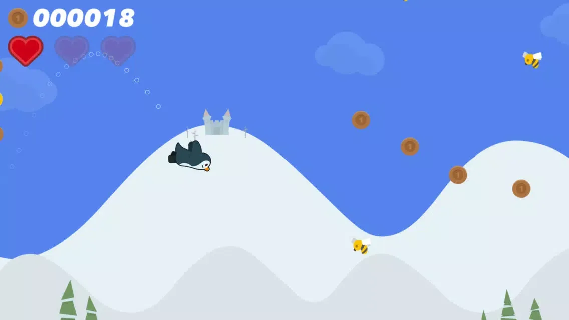 Ảnh chụp màn hình của Flying Penguin Adventure