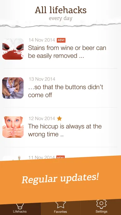 Life Hacks - useful tips and tricks应用截图