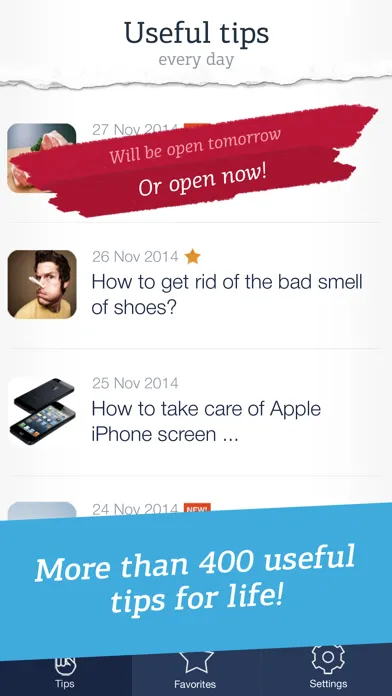 Capturas de pantalla de Useful Tips - Tricks, Advise and Wisdom to simplify your life