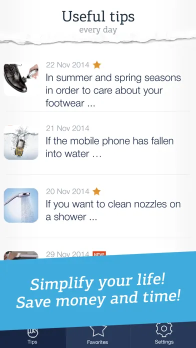Capturas de pantalla de Useful Tips - Tricks, Advise and Wisdom to simplify your life