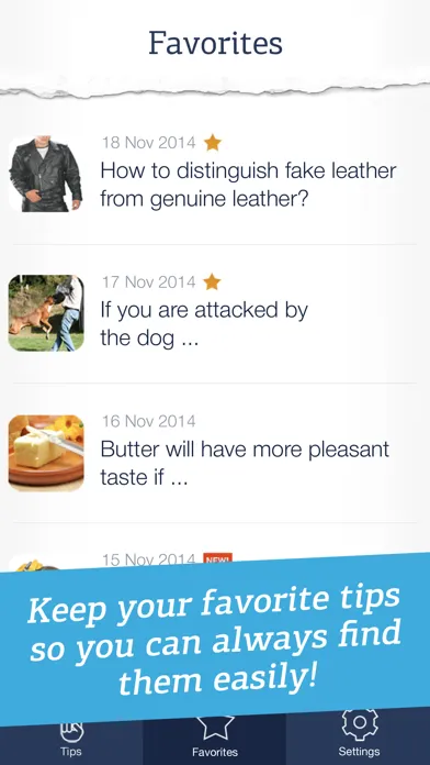 Capturas de pantalla de Useful Tips - Tricks, Advise and Wisdom to simplify your life